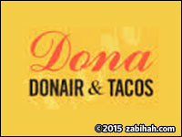 Dona Donair & Taco logo