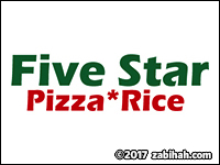 Five Star Pizza & Rice logo