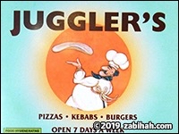 Juggler's Pizza logo