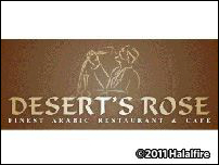 Deserts Rose Café logo