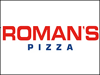 Roman's Pizza logo