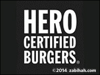 Hero Certified Burgers logo