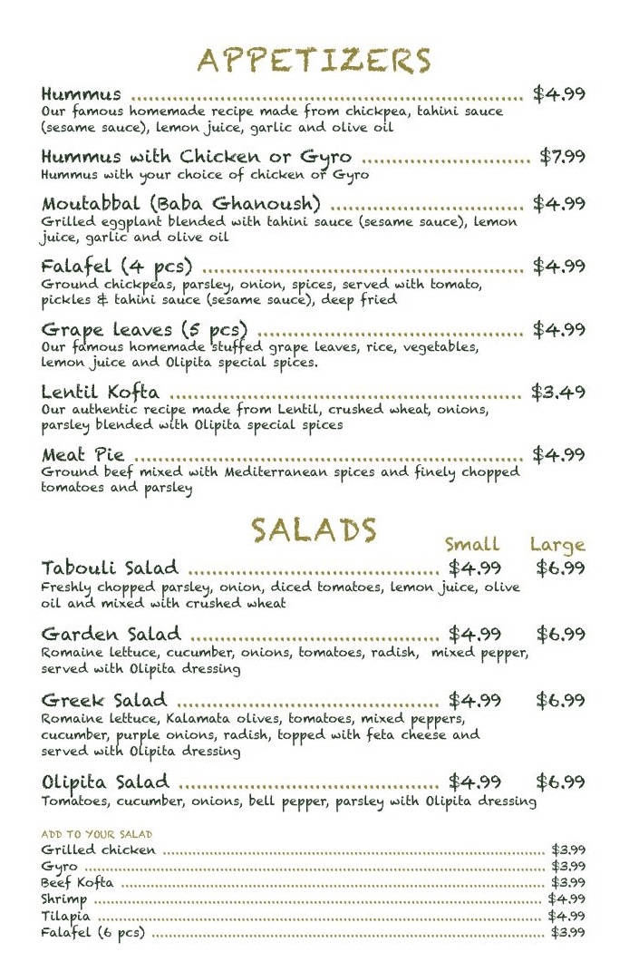 Photo of Olipita Mediterranean & American Grill